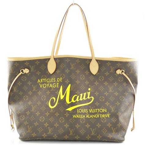 LOUIS VUITTON Monogram Maui Neverfull GM 